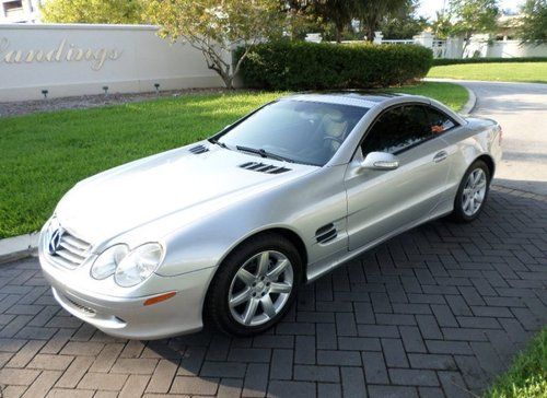 2003 mercedes benz sl500 premium sport roadster selling no reserve