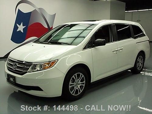 2012 honda odyssey ex-l 8-pass sunroof rear cam 43 mi! texas direct auto