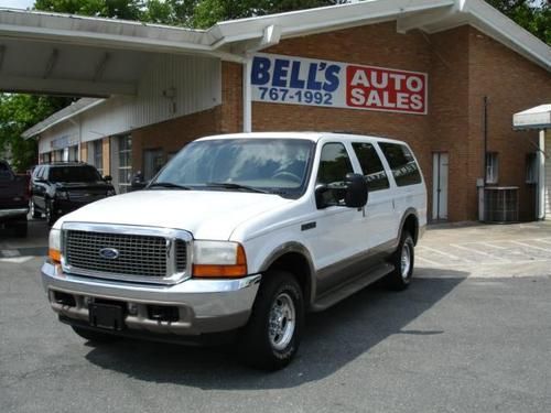 2001 ford excursion limited diesel 7.3 no reserve