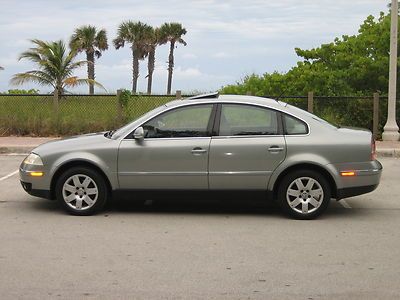 2005 04 vw passat gls tdi turbo diesel one owner non smoker clean no reserve!!!