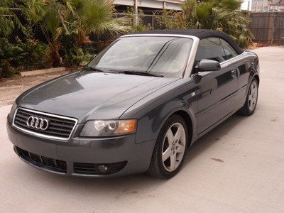 2003 audi a4 convertible-1.8t-cvt trans absolute sale