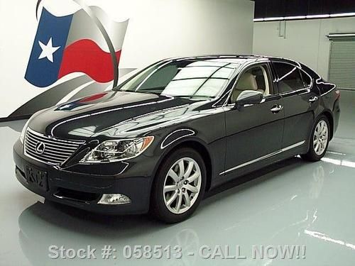 2008 lexus ls460 comfort pkg sunroof nav rear cam 35k! texas direct auto