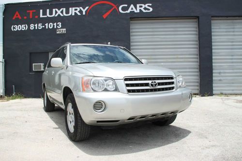 1-owner toyota highlander limited v6 fwd. very clean! 2003 2004 2001