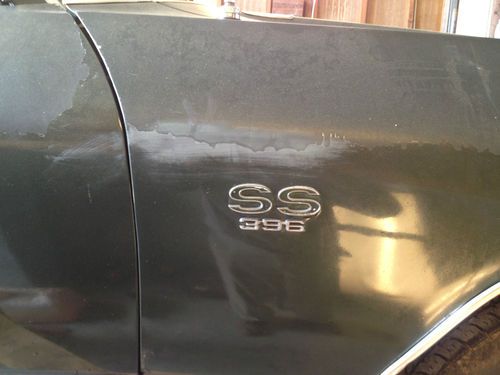 1969 Chevelle SS 396 RARE POST SEDAN, image 13