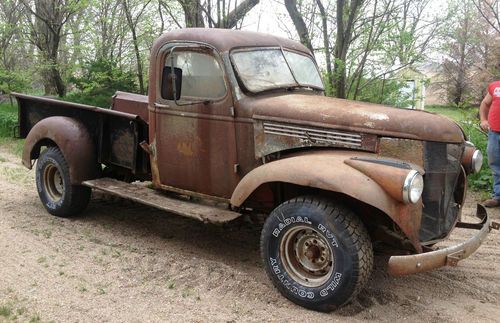 1941 chevy chevrolet pickup 3/4 ton clear title rat rod parts restore 1946