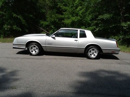 1987 ss monte carlo great condition 2 door coupe grey 2nd owner