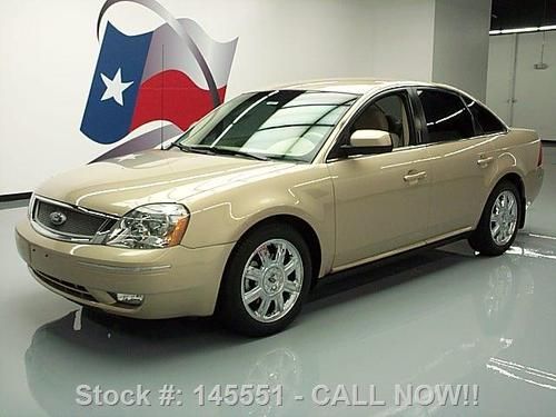2007 ford five hundred sel cruise ctrl park assist 45k texas direct auto