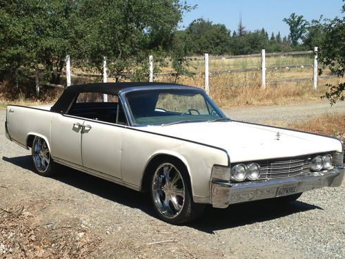 1965 lincoln continental convertible suicide doors entorage