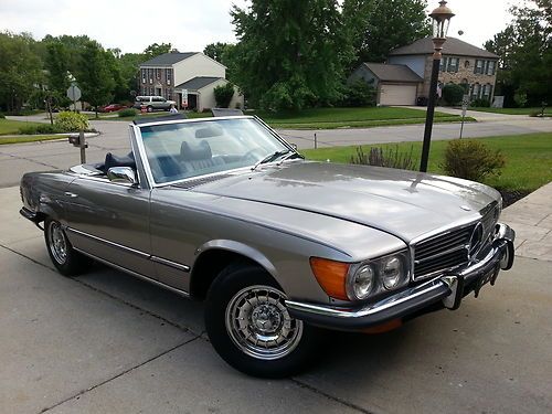 1973 mercedes benz sl 450 convertible w/ hard top