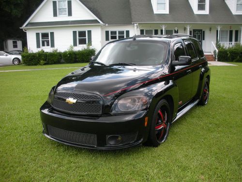 2008 black chevrolet hhr *no reserve* touchscreen navigation radio / rims