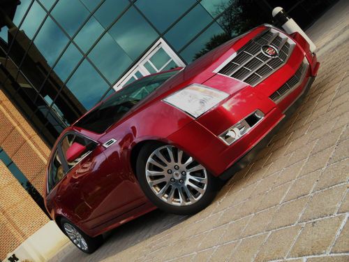 2010 cadillac cts wagon awd perormance navigation moonroof heated seats warranty