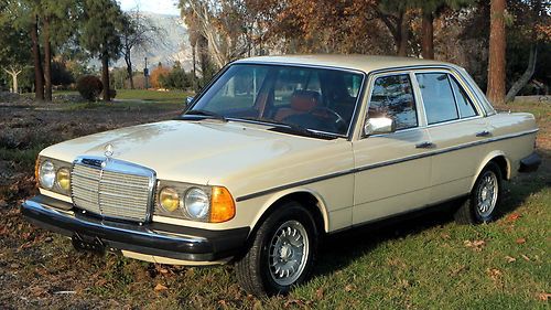 California original 1981 mercedes benz 240 d (123), 100% rust free, gorgeous!!!!