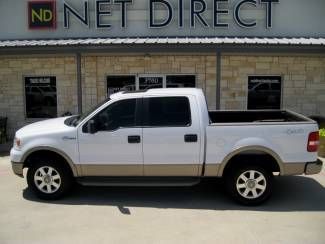 05 4wd crew cab 1 owner sunroof htd leather side steps net direct auto texas