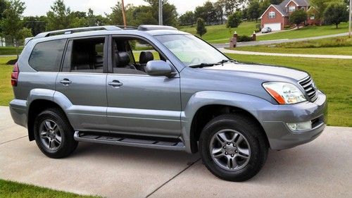 Lexus gx 470 gx470 4x4 suv 3rd row heated leather sunroof air ride navigation