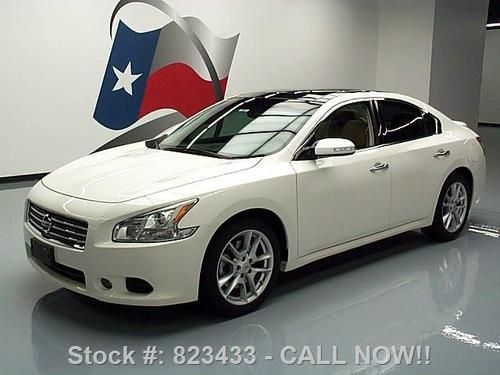 2010 nissan maxima sv premium pano sunroof rear cam 34k texas direct auto