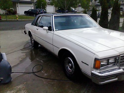 1984 chevrolet caprice classic coupe 2-door 5.0l