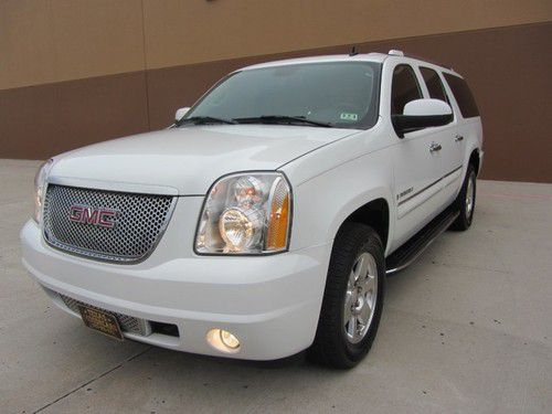 2007 yukon denali xl~awd~3rd seat~nav~rcam~roof~tv/dvd~htd lea~1 owner