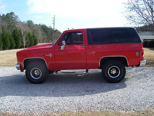 1987 chevy k-5 blazer