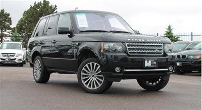 2012 range rover supercharged *** 1 - owner, clean carfax ***