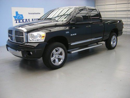 We finance!!!  2008 dodge ram 1500 laramie 4x4 auto 5.7l hemi nav 20 rims tow cd