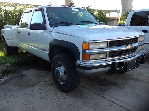 Silverado 3500 4x4 crew cab diesel