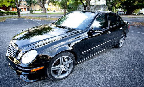 2008 mercedes-benz e63 amg sedan 4-door 6.3l