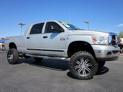 2008 dodge ram 2500hd mega cab slt cummins diesel 4x4 lifted truck fabtech lift