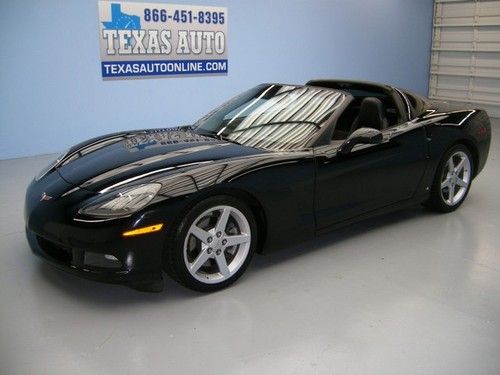 We finance!!!  2007 chevrolet corvette c6 removable top auto nav xenon paddles