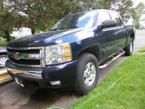 2007 chevy chevrolet silverado 1500 lt crew 4x4 low miles