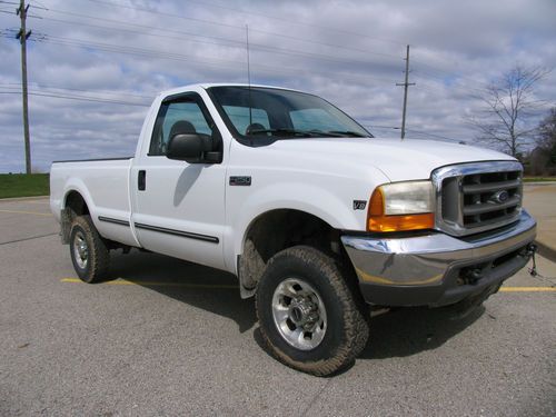 1999 ford f-250 4x4 diesel 7.3 l powerstroke fwd super duty