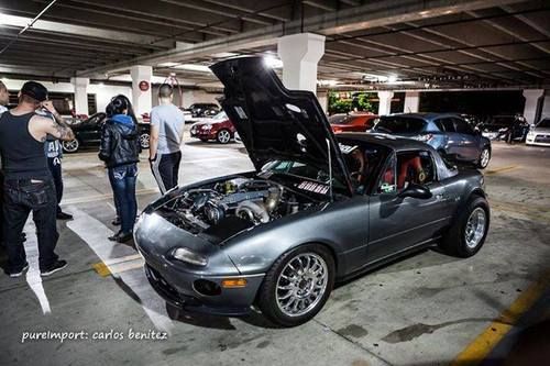 Rb26 miata turbo drag race car