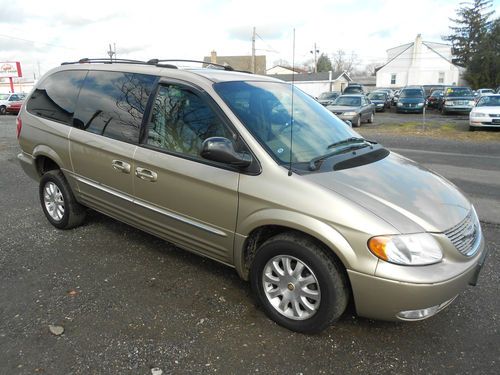 2002 chrysler town &amp; country handicap minivan