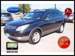 2008 hyundai veracruz limited certified dvd navigation rear ent leather seats