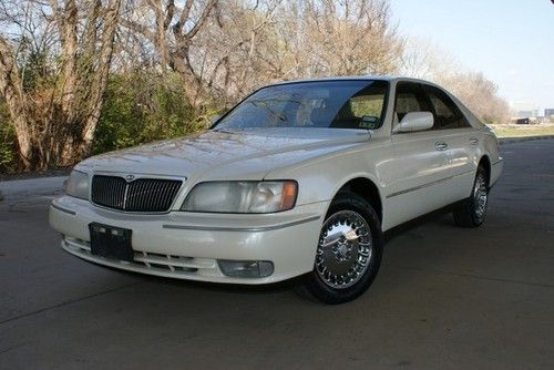 Q45, white/tan, texas infiniti, wholesale, fresh trade-in!