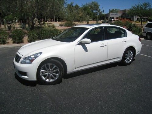 2009 infiniti g37 journey low miles factory warranty loaded below wholesale