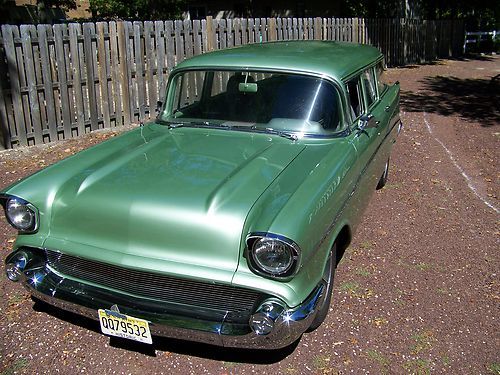 1957 chevy wagon resto rod, frame off