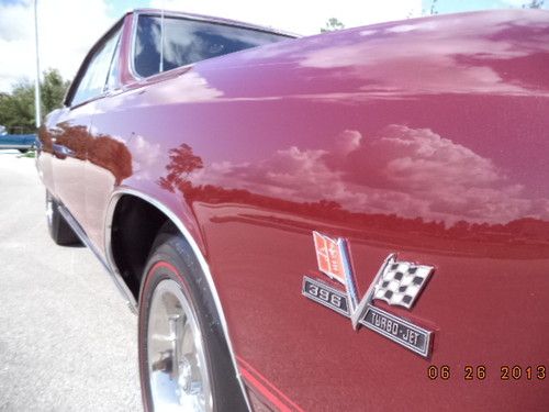 1967 Chevelle SS 396 4 spd REAL 138 car with Window sticker and Protecto Plate, image 3