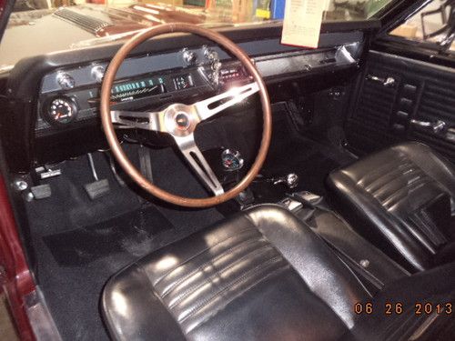 1967 Chevelle SS 396 4 spd REAL 138 car with Window sticker and Protecto Plate, image 5