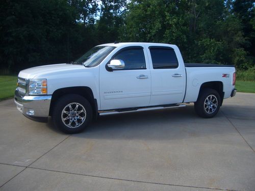 2012 chevy silverado z71 4x4 clean crew cab