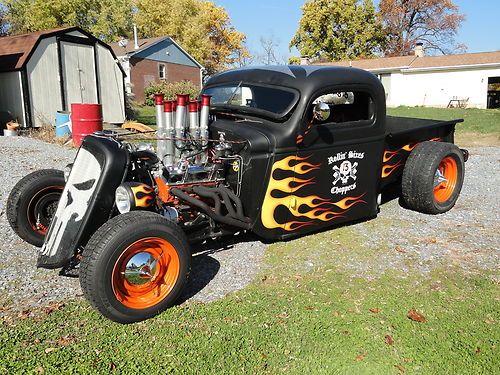 Pick-up rat rod hot rod street rod altered, 1939, 1940 1946