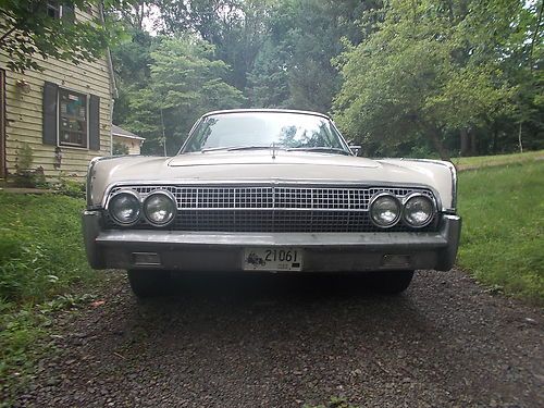 1963 lincoln convertible low reserve