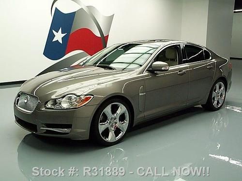 2009 jaguar xf supercharged sunroof nav rear cam 17k mi texas direct auto