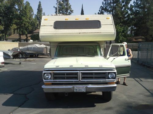 1972 Ford F250 3/4 ton Camper Special XLT Deluxe Trans and trim  Camper included, image 3