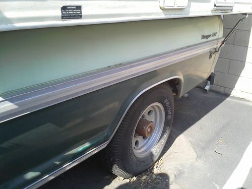 1972 Ford F250 3/4 ton Camper Special XLT Deluxe Trans and trim  Camper included, image 10