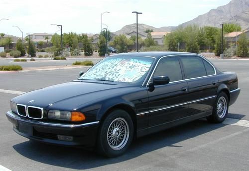 1998 bmw 740il 85,000 low miles california-nevada owned loaded 740 il 7 series