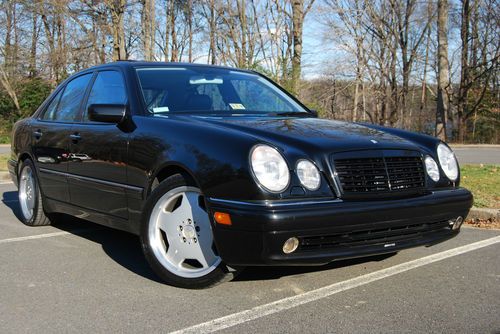 E55 - excellent condition 1999 blk on blk