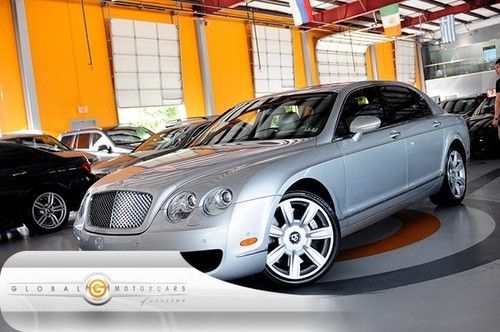 06 bentley continental flying spur awd 31k nav pdc keyless f/r-comfort-seats