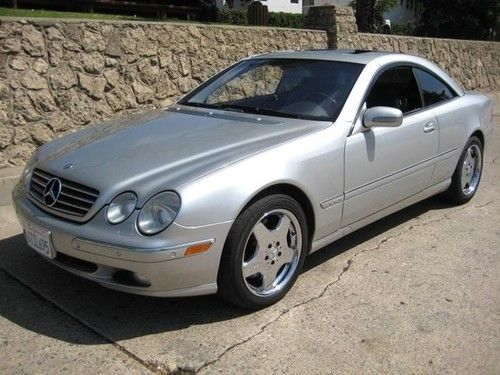 2002 mercedes cl600 v-12 5.8 liter 362 h.p navigation parktronic california