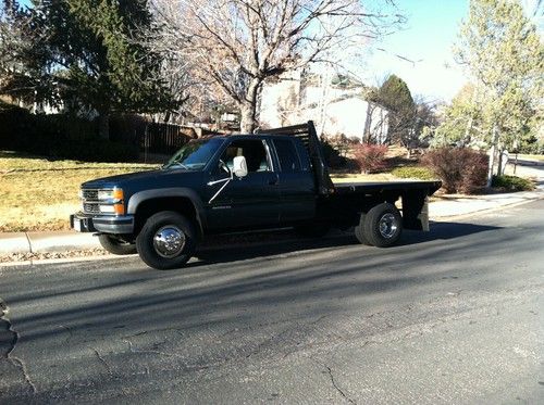 1998 chevrolet k3500 silverado  6.5l turbo diesel 4x4