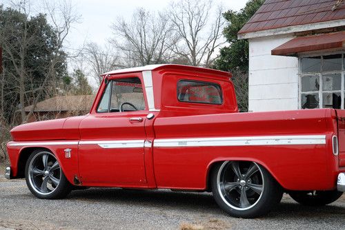 1964 chevy c10 shortbed hotrod ratrod fleetside sbc tremec